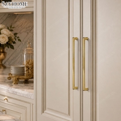 Tay nắm tủ hiện đại màu vàng gold SH5581