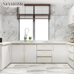 Tay nắm tân cổ điển Vintage màu vàng SH5598