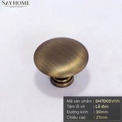 Núm tủ hiện đại màu đồng và vàng đồng SH7D05V0N tại thành phố Hồ Chí Minh