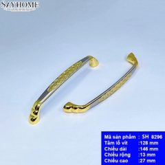 Tay nắm tủ tân cổ điển vintage màu bạc vàng gold SH8296