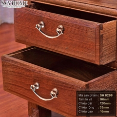 Tay nắm tủ tân cổ điển Vintage màu đồng SH8298