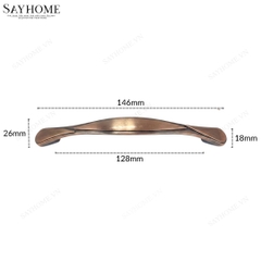 Tay nắm tủ tân cổ điển Vintage màu đồng SH8329 tại thành phố Hồ Chí Minh