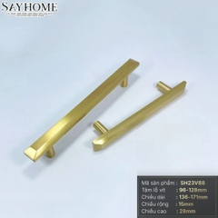 Tay nắm tủ hiện đại màu vàng gold SH23V88 tại thành phố Hồ Chí Minh