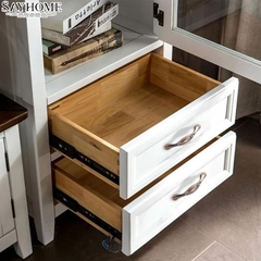 Tay nắm tủ tân cổ điển Vintage màu đồng SH8832