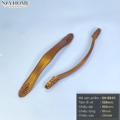 Tay nắm tủ tân cổ điển Vintage màu đồng SH8845
