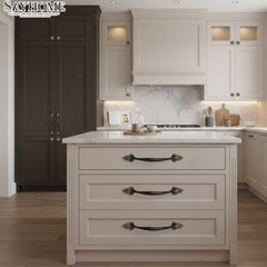 Tay nắm tủ tân cổ điển vintage màu vàng gold, đen, trắng ngọc trai vàng, đồng đen và đồng đỏ SH8859