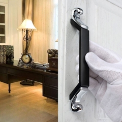 Tay nắm tủ tân cổ điển Vintage màu đen bạc SH8872