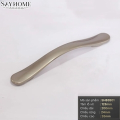 Tay nắm tủ tân cổ điển Vintage màu bạc SH88B01 tại thành phố Hồ Chí Minh