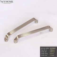 Tay nắm tủ hiện đại màu bạc SH8926