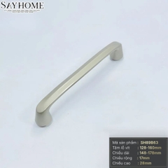 Tay nắm tủ hiện đại màu bạc SH89B63 tại thành phố Hồ Chí Minh
