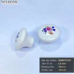 Núm tủ hiện đại màu trắng sứ SH90T09N tại thành phố Hồ Chí Minh