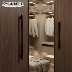 Tay nắm đũa hiện đại màu đen SH9241