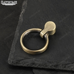 Tay nắm tủ khoen tròn tân cổ điển vintage màu đồng SH9245 tại thành phố Hồ Chí Minh