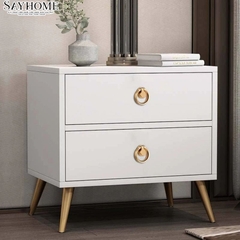 Tay nắm tủ khoen tròn tân cổ điển màu vàng 18k SH9245