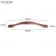 Tay nắm tủ tân cổ điển Vintage màu đồng SH9320 tại thành phố Hồ Chí Minh