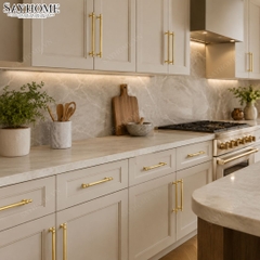 Tay nắm đũa tân cổ điển màu vàng gold SH9331