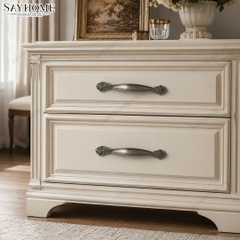 Tay nắm tủ tân cổ điển Vintage màu đồng đen SH9357