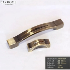 Tay nắm tủ tân cổ điển vintage màu đồng SH93D27 tại thành phố Hồ Chí Minh