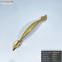 Tay nắm tủ tân cổ điển vintage màu vàng gold SH93V68 tại thành phố Hồ Chí Minh