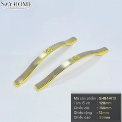 Tay nắm tủ tân cổ điển màu vàng gold bề mặt inox SH94VI13 tại Thành phố Hồ Chí Minh