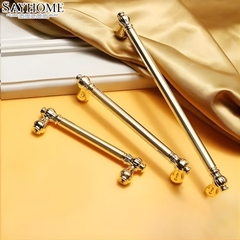 Tay nắm tủ tân cổ điển màu vàng gold SH1155