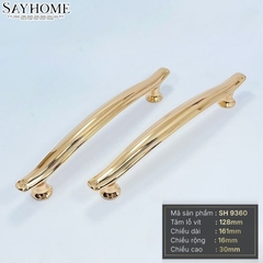 Tay nắm tủ tân cổ điển màu vàng gold SH9360