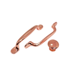 Tay nắm tủ hiện đại vàng hồng PDP1195