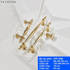 Tay nắm tủ tân cổ điển PDP3088