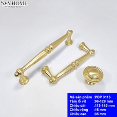 Tay nắm tủ tân cổ điển PDP3113