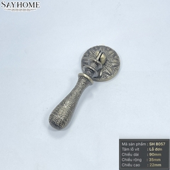 Tay nắm tủ cổ điển màu vàng đồng SH8057