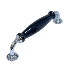 Tay nắm tủ tân cổ điển Vintage màu đen inox SH2215