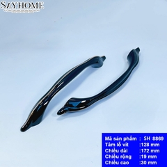 Tay nắm tủ tân cổ điển Vintage màu đen vàng SH8869