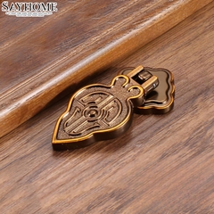 Tay nắm tủ tân cổ điển vintage màu đồng SH8874