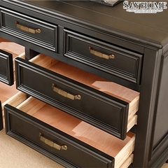 Tay nắm tủ tân cổ điển vintage màu đồng SH8891