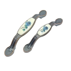 Tay nắm tủ tân cổ điển Vintage màu đồng SH9023