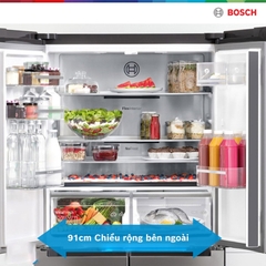 Tủ lạnh BOSCH 4 cánh chéo HMH.KFN96APEAG Serie 6