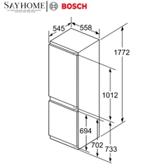 Tủ lạnh đơn BOSCH IN86AF30O Serie 6 âm tủ tại thành phố Hồ Chí Minh