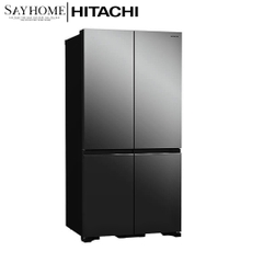 Tủ lạnh 4 cánh màu đen Hitachi HR-WB640VGV0X 569 Lít - Hàng chính hãng