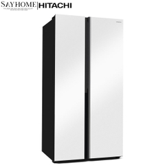 Tủ lạnh 2 cánh màu trắng Hitachi HRSN9713ESMGWVN 656 Lít - Hàng chính hãng