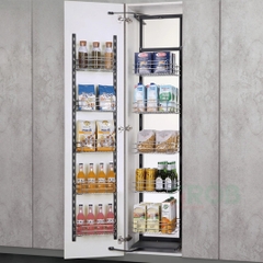 Tủ đồ khô GROB UB-245/260/445S/460S/660S/645S 2-4-6 tầng inox mạ Crom, nan tròn - Hàng chính hãng GROB