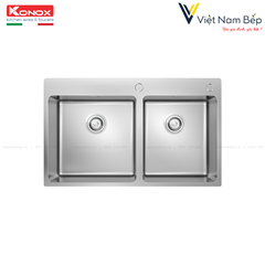 Chậu rửa bát Topmount Sink Unico 8250 - Chính hãng KONOX