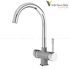 Vòi rửa bát ba đường nước Trim-Water Grey - Chính hãng KONOX