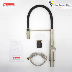 Vòi rửa bát thân mềm KN1618 - Chính hãng KONOX