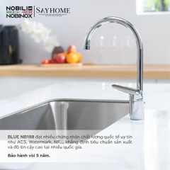 Vòi rửa chén NOBILI BLUES NB188 cần cứng tại Thành phố Hồ Chí Minh
