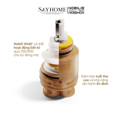 Vòi rửa chén NOBILI MANIA NB214 cần cứng  - Hàng chính hãng