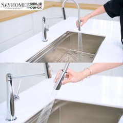 Vòi rửa chén NOBILI LEVANTE NB303 cần mềm - Hàng chính hãng