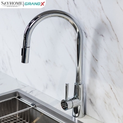 Vòi rửa chén GRANDX GXF03 DUAL SPRAY - Hàng chính hãng