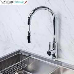 Vòi rửa chén GRANDX GXF03 DUAL SPRAY - Hàng chính hãng