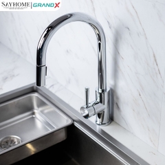 Vòi rửa chén GRANDX GXF05 DUAL SPRAY - Hàng chính hãng
