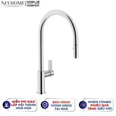 Vòi rửa chén NOBILI FLAG NB205 dây rút 2 chế độ - Hàng chính hãng